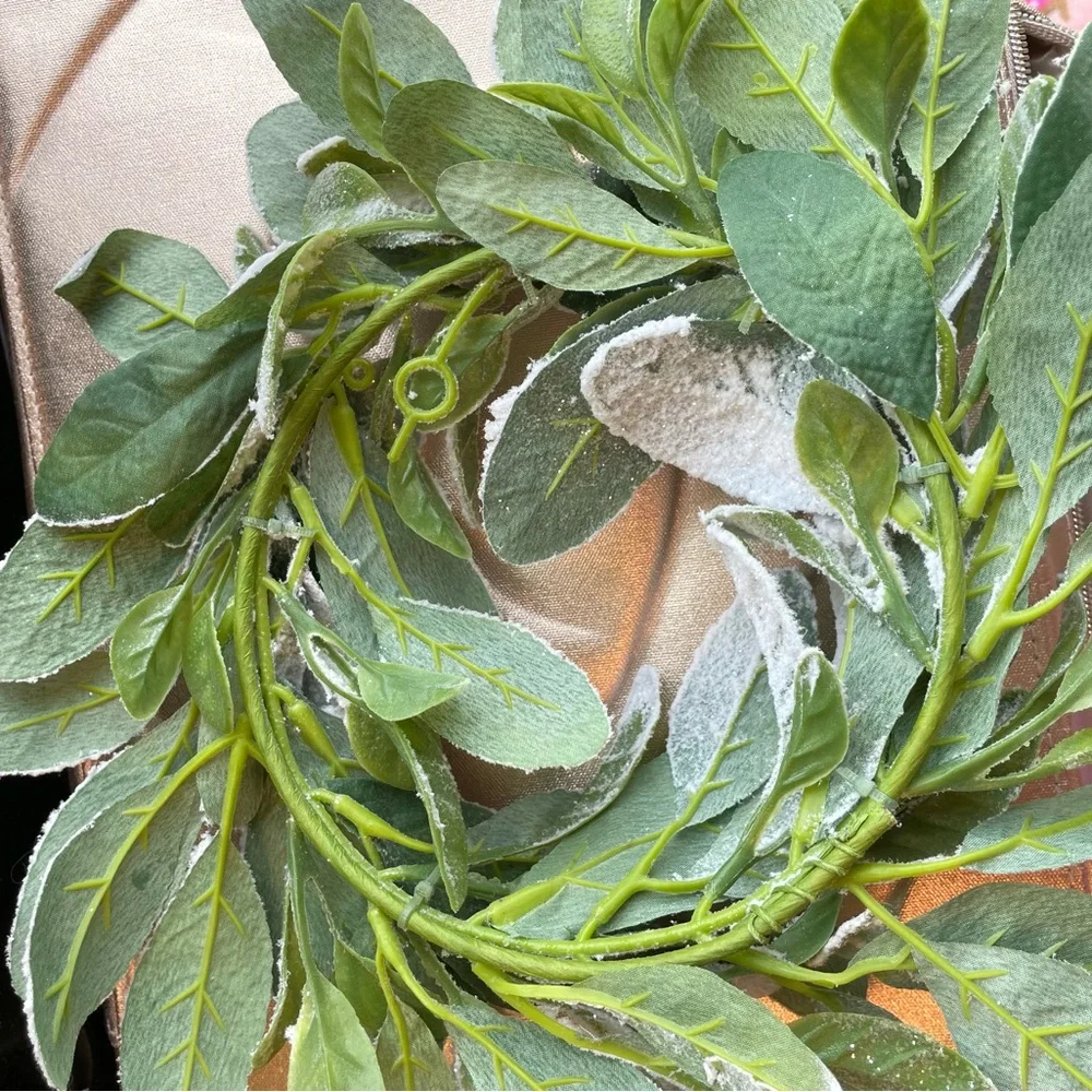 Frosted Green Wreath